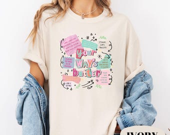 Camiseta Comfort Colors® Your Ways Better / Camiseta de adoración cristiana / Camiseta gráfica inspirada en la fe / Regalo para amantes de la Biblia / Ropa religiosa