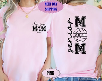 Senior Soccer Mom 2026 Shirt,Senior Soccer Mom Shirt,Soccer Mom Tee, Soccer Mom Shirt,Soccer Mom Gift, Custom Soccer Shirt,Senior Soccer Mom