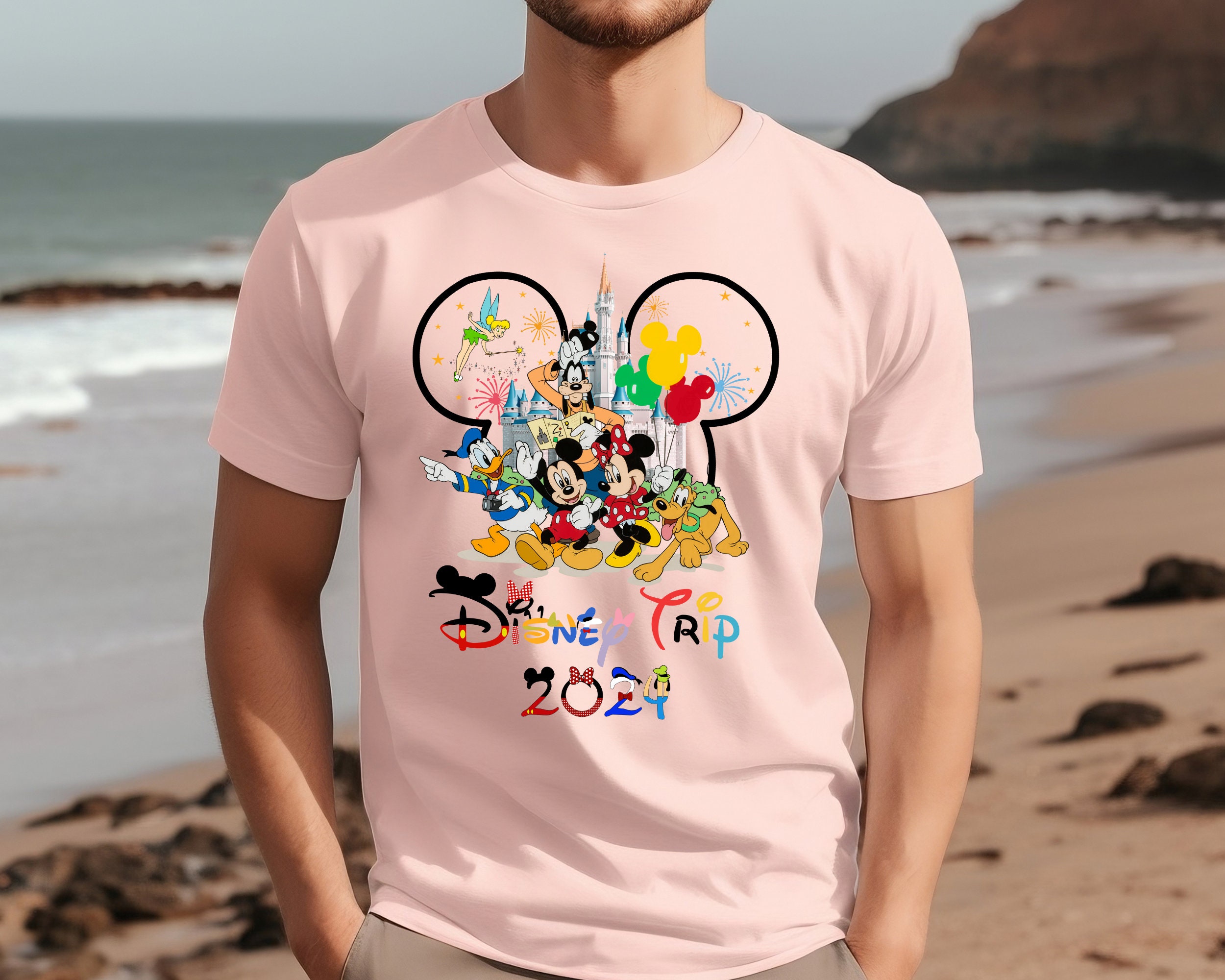 Disney Trip 2024 Shirt, Disney Family Tee, Family 2024 Disneyworld