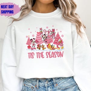 Mickey and Friends Disney Christmas Sweatshirt, Mickey's