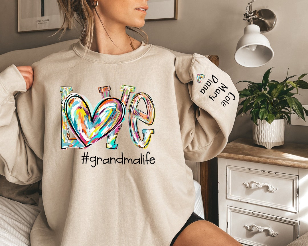 Valentine Love Grandma Life Hoodie MI0626