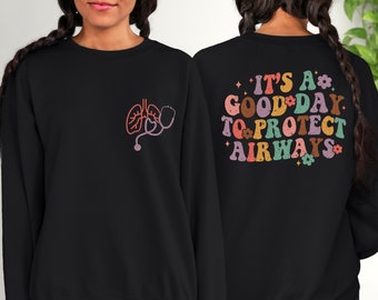 Respiratory Therapist Sweatshirt, Respiratory Nurse Gift, Personalized Respiratory Therapy Sweater, Lung Therapist Hoodie, Pulmonary Nurse
