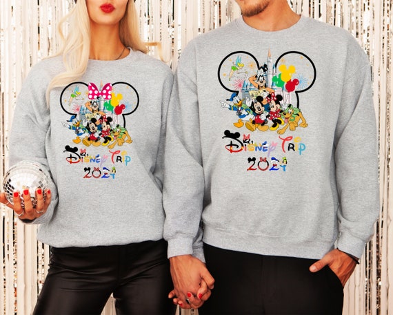 Neuheiten 2024, Disney Mickey Zipper Sweater für Damen in Weiß
