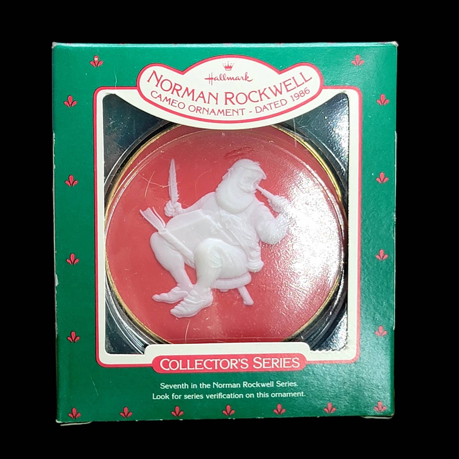 Norman Rockwell Collection 1986 Cameo Christmas Tree Ornaments Etsy