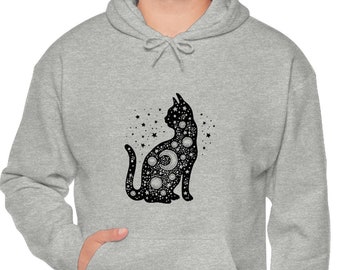 Cat Lover Hoodie, Cat Sweater, Unisex Heavy Blend Hooded Sweatshirt