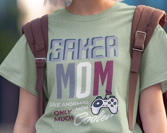 Comfort Colors Gamer Mom Shirt: Ring-Spun Cotton Tee
