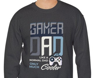 Gamer Dad Sweatshirt: Retro Video Game Gift