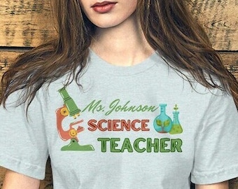 Science Teacher T-Shirt: Biology Chemistry Gift