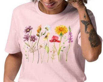 Organic Cotton Creator 2.0 wild flower T-Shirt
