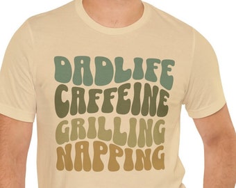 Camisa para asar a la parrilla y dormir de Dadlife, regalo para papá