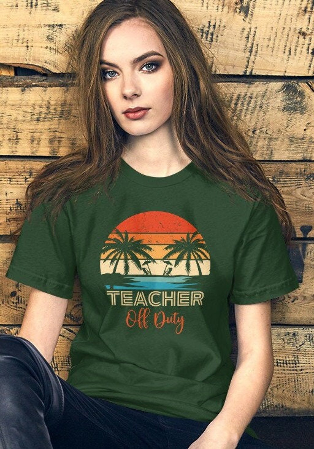 Teacher off Duty Tshirt. Teacher Summer Shirt Gift for Etsy