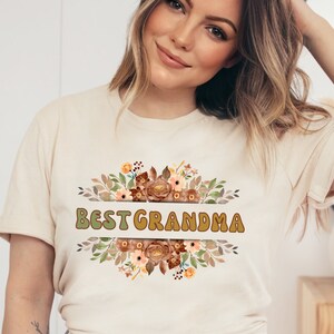 Best Grandma Shirt, Nana Shirt, Grandmother Gift, Unisex Jersey Short Sleeve Tee