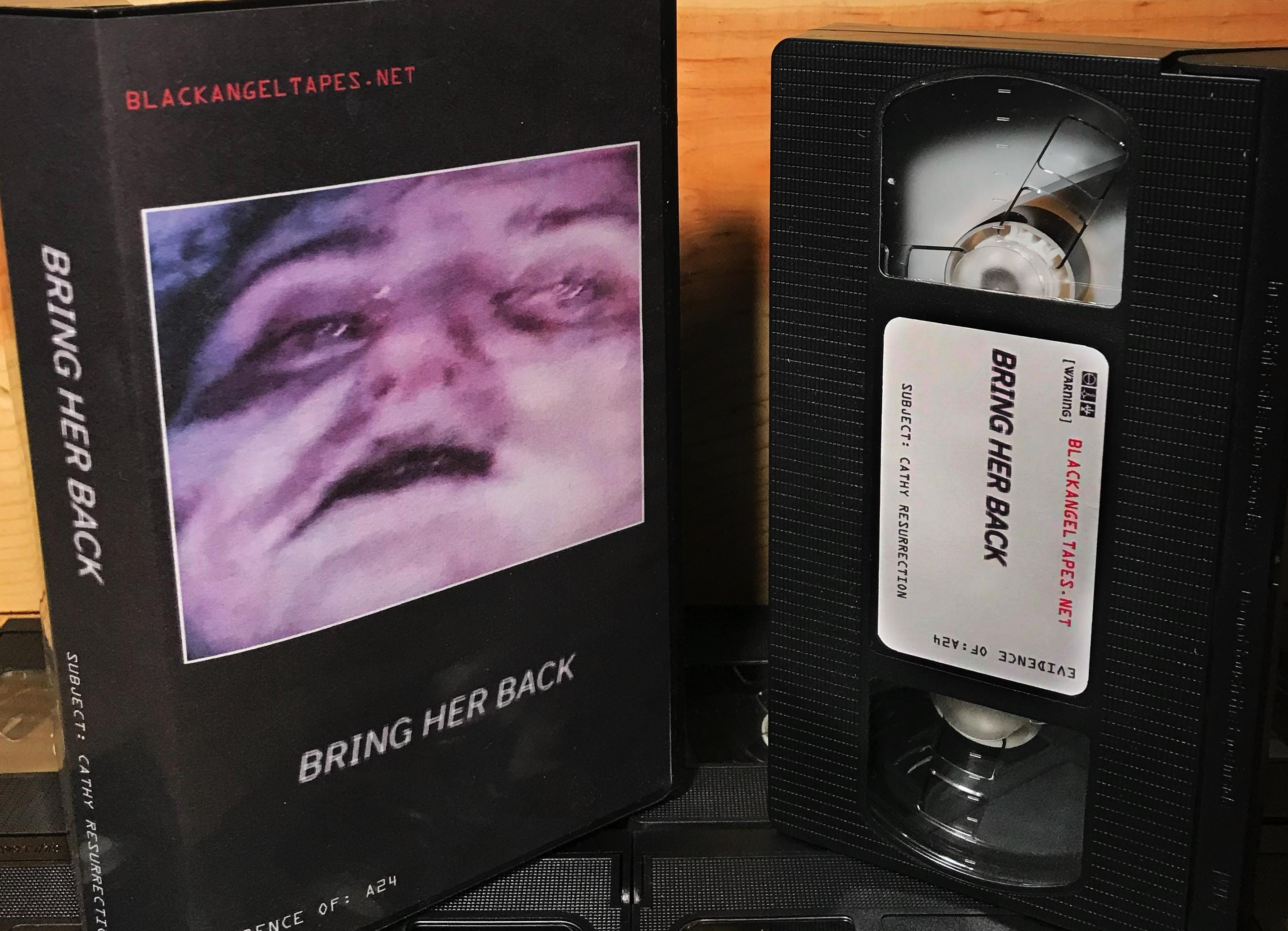 ブリング・ハー・バック（2025）カスタムVHS - Etsy 日本