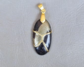 GOLD NECKLACE KINTSUGI Art Japanese Wabi Sabi Jewelry Handmade Birthstone Necklace Dainty Anniversary Gift For her