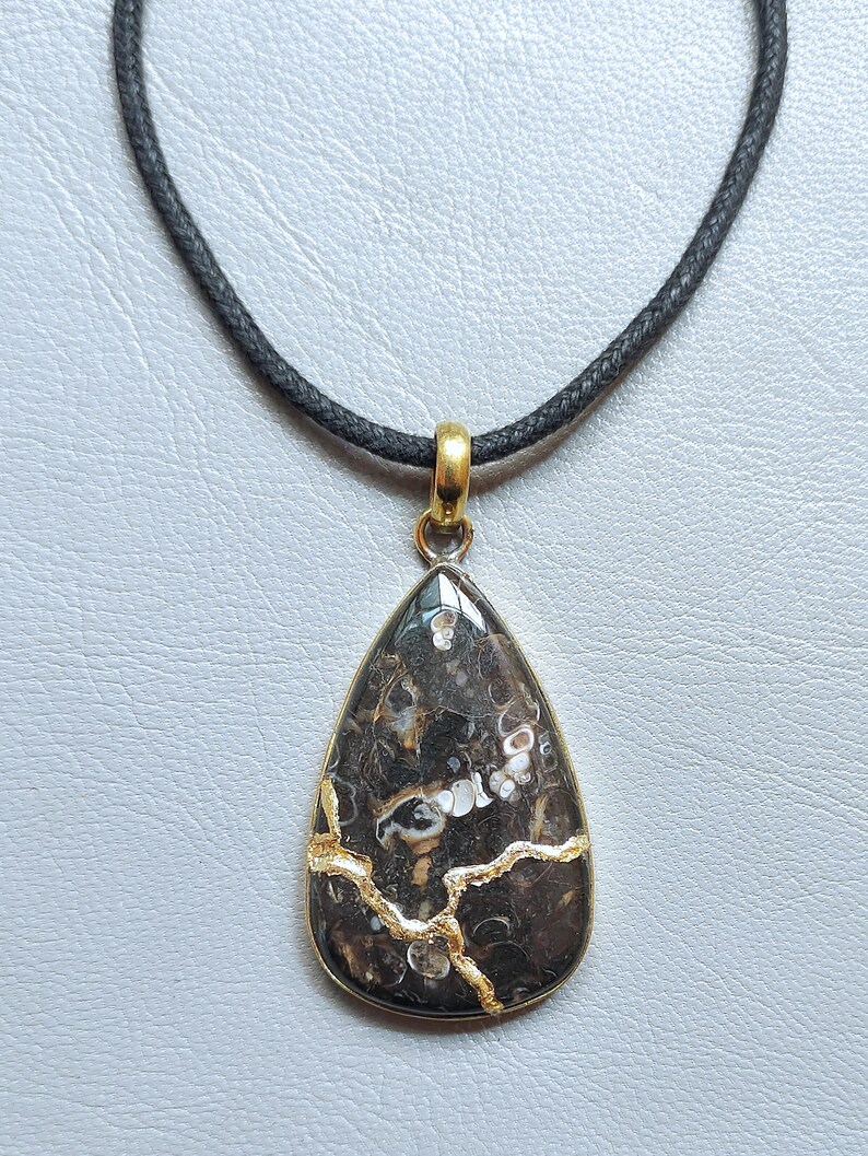 KINTSUGI , NECKLACE , JEWELRY, Sympathy Gift, Handmade Jewelry, Y2K