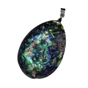 Abalone Shell Pendant, Mother of pearl Seashell Accessories PB017