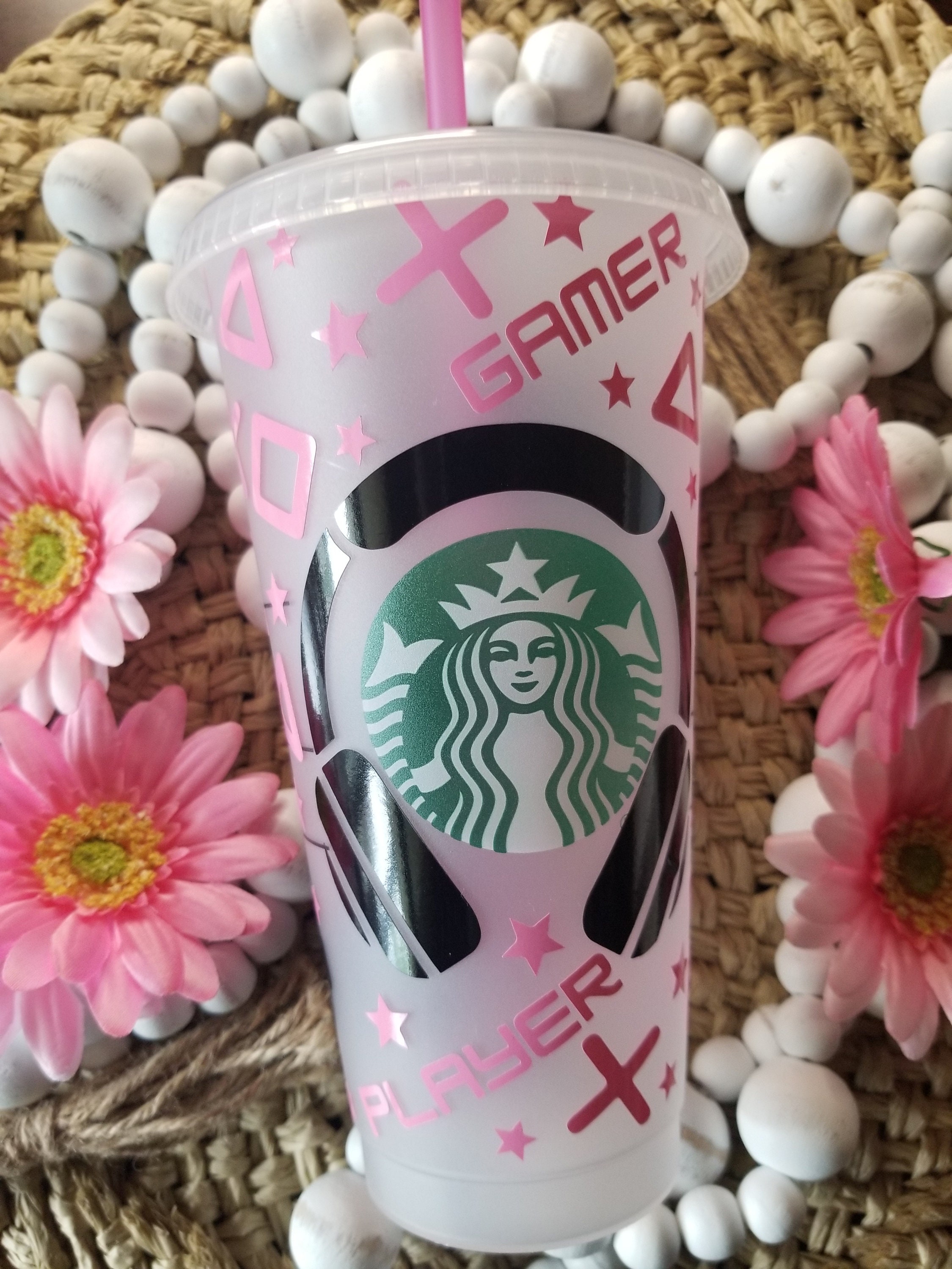 Pink Starbucks Gamer Cup 