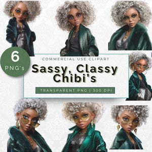 6 Sassy Chibi Bundle