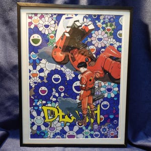 Akira x Takashi Murakami DEATH NYC Original signed and numbered(A/P or Limited 100) Framed and Matted