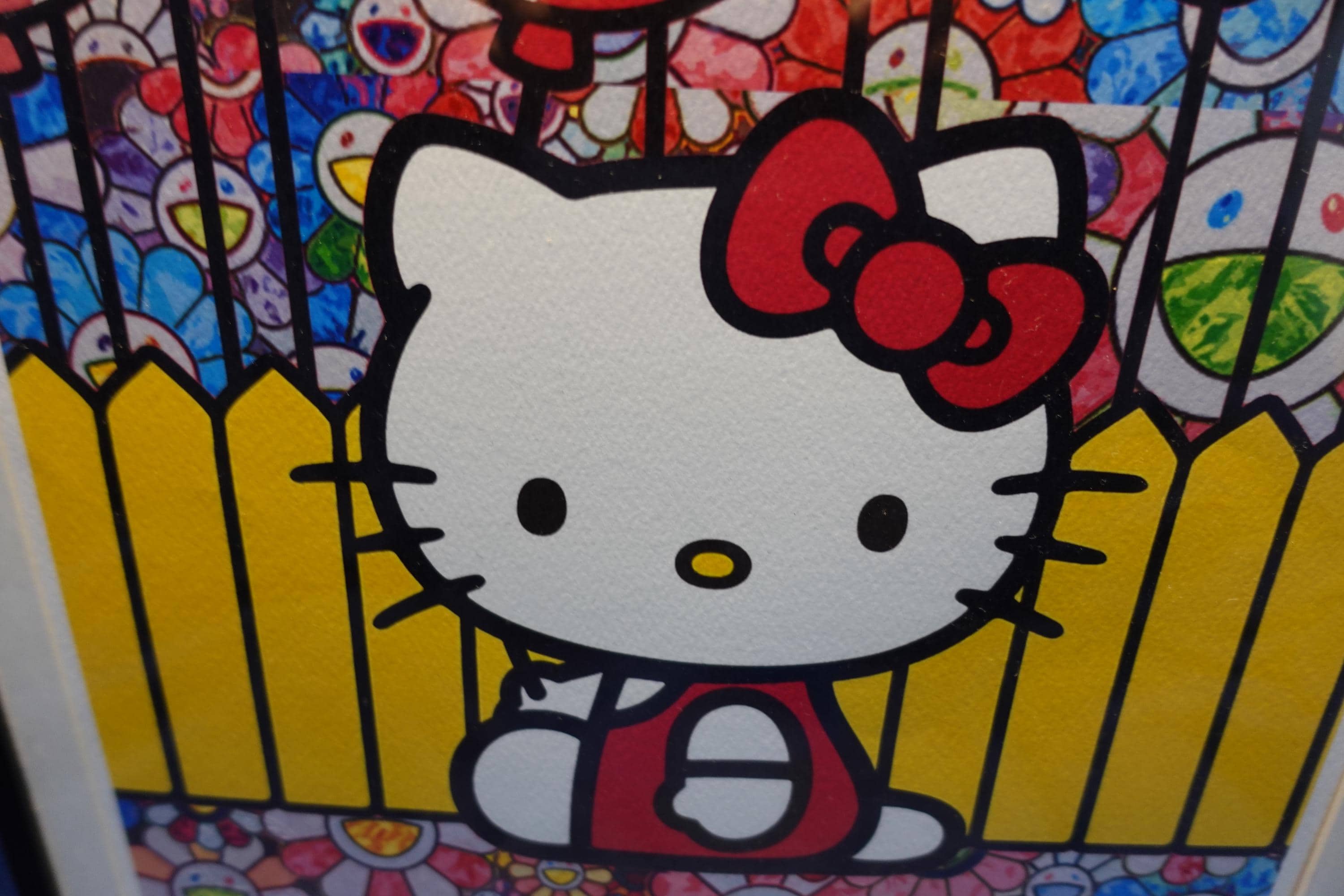 Hello Kitty X Dots X Takashi Murakami Rainbowflower Death