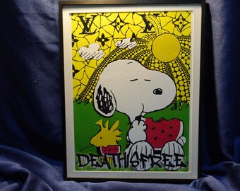 death nyc 世界限定100枚　PEANUTS　campbells death nyc 世界限定100枚 スヌーピー キース・ヘリング - メルカリ