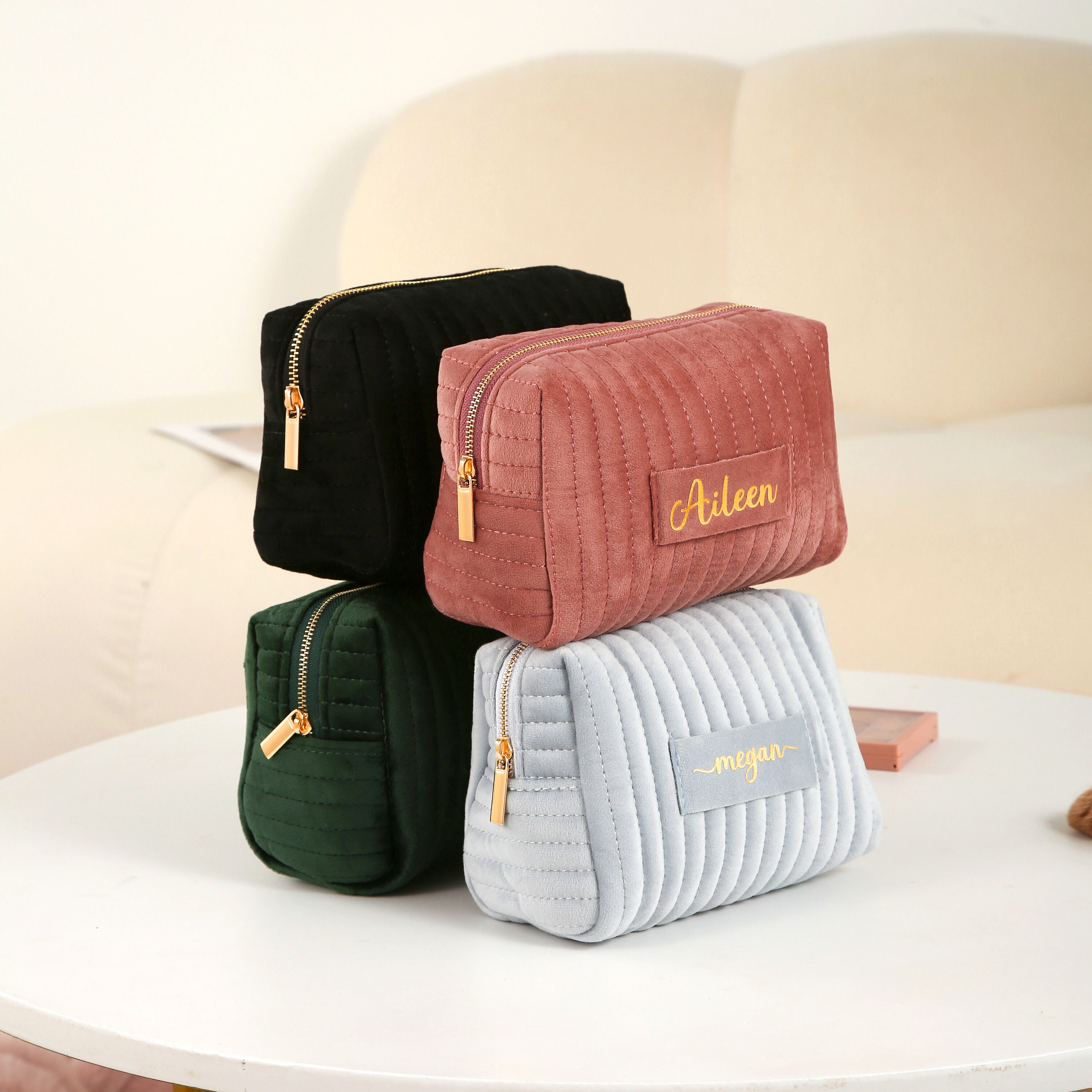 Trousse De Voyage Joligrace - Pochette Cosmétique, Vanity Case, Boîte à Beauté Pour Maquillage