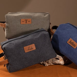 Trousse de toilette personnalisée pour homme, cadeaux personnalisés pour garçons d'honneur, cadeaux personnalisés pour homme