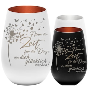 Windlicht Nimm dir Zeit