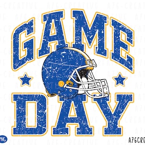 Retro Football Game Day Png Svg, Game Day Football Shirt, Football Season, Retro Game Day Football School Sport Sublimation Shirt. Svg & Png