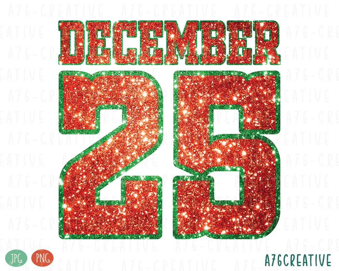 Cut Metal December 25th Plaque 24