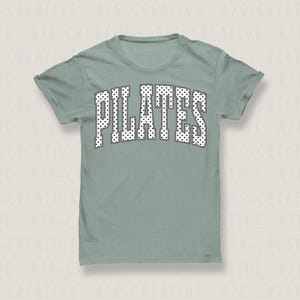 Polka Dot Print Pilates PNG, Trendy Pilates Shirt Design (Digital Download SVG & PNG Files) image 6