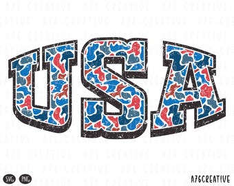 Retro Camo USA Png, Camouflage Usa Png, USA Camo, 4th of July Png, Old Cam Usa, Camo Shirt, Vintage USA Camo Sublimation Shirt. Svg and Png