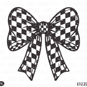 Retro Checkered Coquette Png Svg, Checkered Coquette Shirt, Coquette Game Day Checkered School Sport Sublimation Shirt. Svg & Png