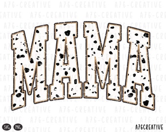 Retro Mama Dalmatiner Dots PNG, SVG (digital nedladdning)