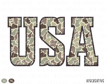 Retro Camo USA Png Svg , Camouflage Usa Png, USA Camo, 4th of July Png, Old Cam Usa, Vintage USA Camo Sublimation Shirt. Svg and Png