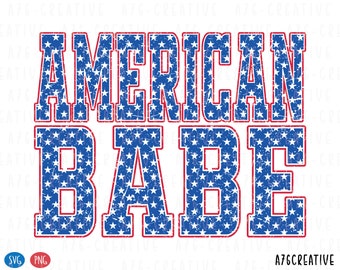 American Girl Star Png Svg Instant Download, 4th of July Png, American ...