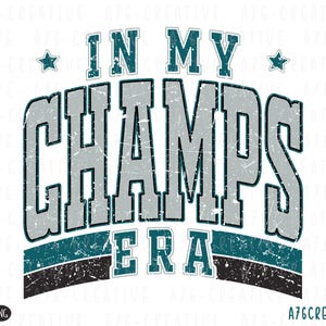 Retro In My Champ Era Svg Png Instant Download, Champion Png, Sport Shirt, Football, Vintage In My Champion Era Sublimation Shirt. Png & Svg