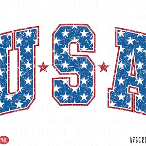 Retro USA Star July 4th Png Svg, USA Png, July 4th Svg, 4th of July Png, Vintage Varsity USA Star Sublimation Shirt. Png & Svg