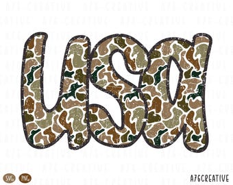 Retro Camo USA Png Svg Camouflage Usa Png USA Camo 4th of July Png Old Cam Usa Vintage USA Camo Sublimation Shirt. Svg and Png