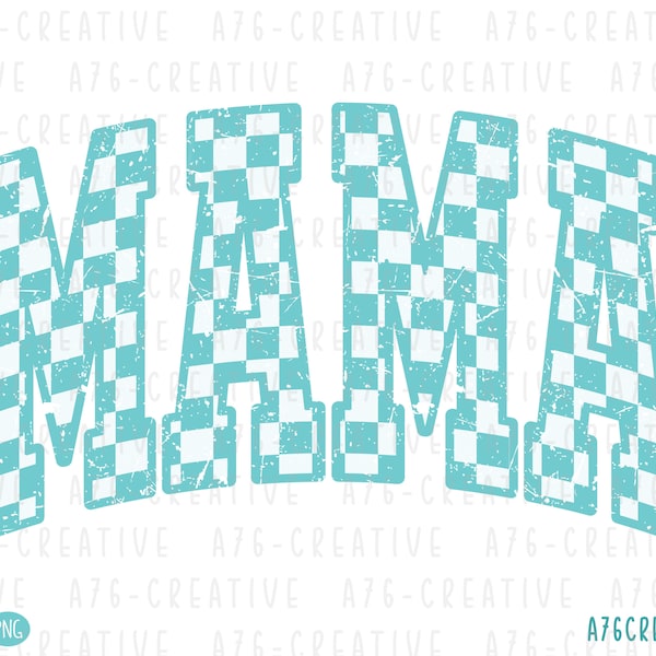 Retro Checkered Mama Png Instant Download, Checkered Mama Shirt, Mama Checkered  Sublimation Shirt. Svg & Png