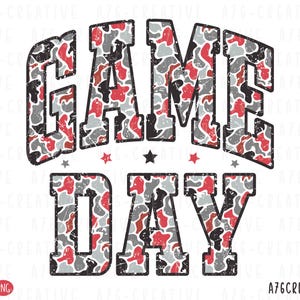 Game Day Png , Camo Game Day, Game Day Camouflage, Game Day Shirt, Vintage Game Day Camouflage Old School Sport Sublimation Shirt. Svg & Png