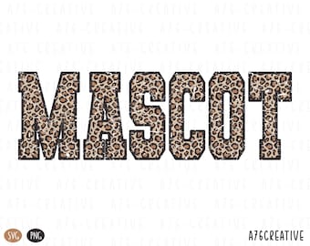 Personalized Leopard Print Custom Wording Design (SVG & PNG Digital Files