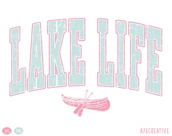 Lake Life Png, Lake Life Svg, Lake Life Shirt, Summer Shirt, Retro Lake Life Sublimation Shirt. Svg & Png
