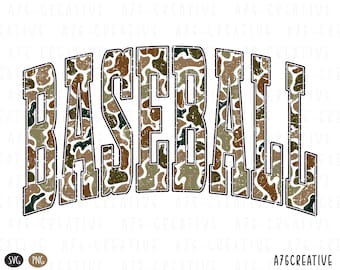 Baseball Camo Print Sublimation PNG, Camouflage Baseball Shirt Design, Sports Camo Game Day Baseball Sublimation Shirt SVG & PNG