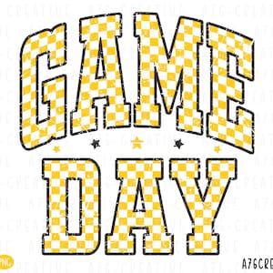 Retro geruite speldag png-SVG, geruit speldagshirt, speldag geruit schoolsportsublimatieshirt. Svg en png