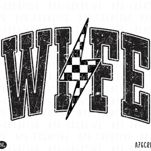 Vrouw geruite Lightning Bold Png, vrouw Lightning Bold Svg, vrouw Png Svg Instant Download, retro vrouw Lightning sublimatie shirt. Svg en png
