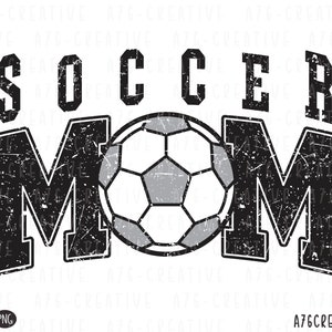 Camiseta de sublimación de mamá futbolera (PNG/SVG) Descarga instantánea