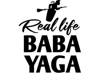 Baba yaga svg, slavic witch clipart, witch svg, halloween clipart, witch png eps jpeg