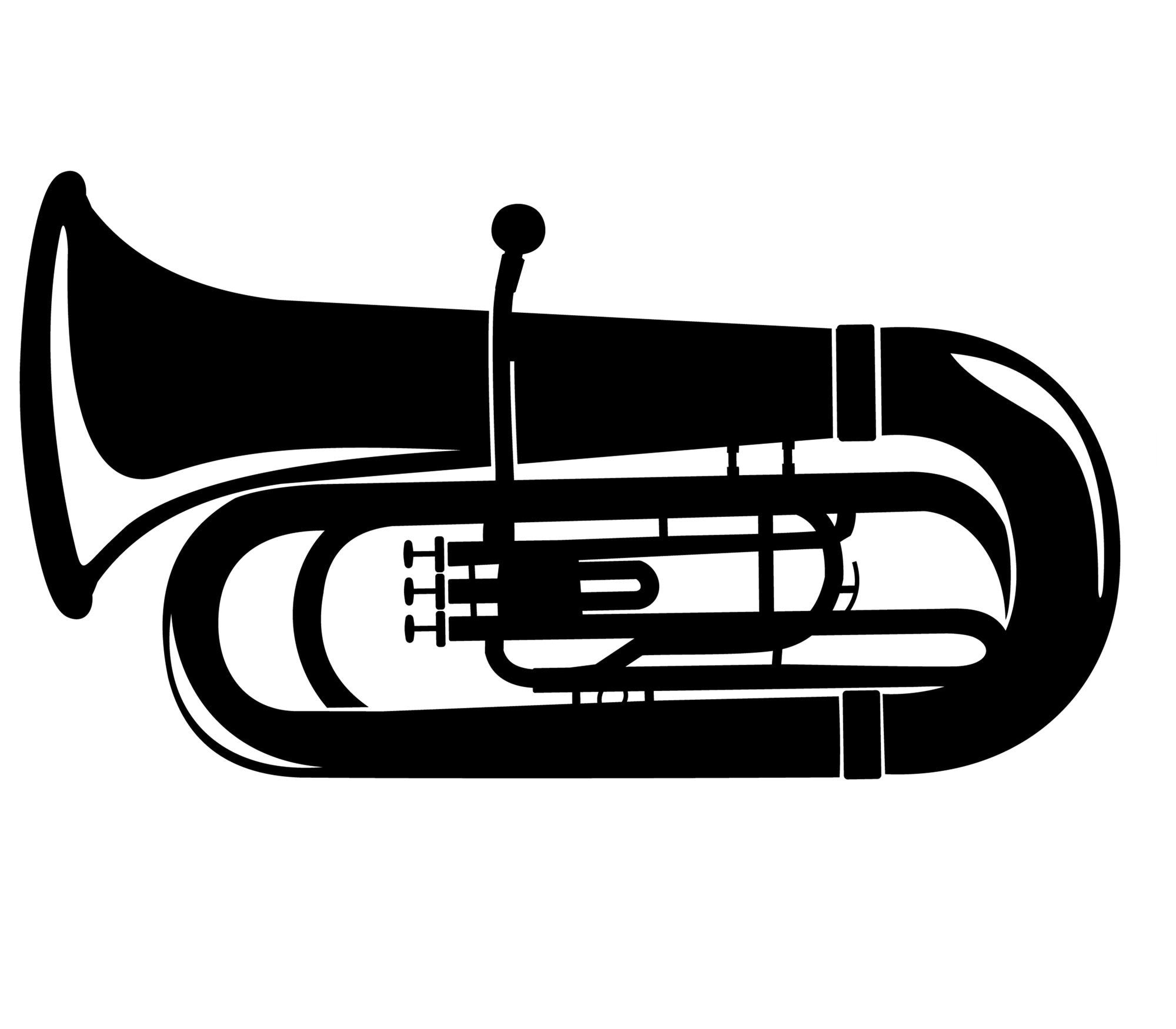 Tuba Svg Orchestra Svg Musical Instrument Svg Brass - Etsy