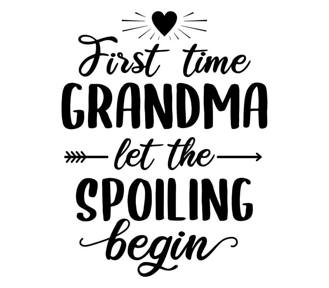 New Grandma Svg, Grandmother to Be Svg, Baby Announcement Svg, Baby